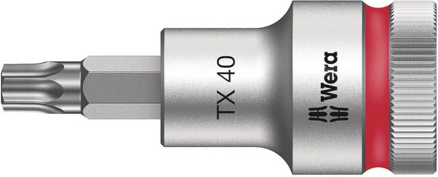 Wera 8767 C HF TORX Zyklop Bit dop-combinatie met 1 2" Aandrijving met Vasthoudfunctie TX 40 x 60 mm 1 stuk(s) 05003834001