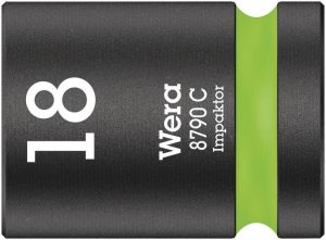 Wera 8790 C Impaktor Dop met 1 2"-aandrijving 18 x 38 mm