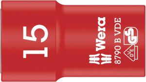 Wera 8790 B Zyklop VDE doppen geïsoleerd voorzien van 3 8" aandrijving 15.0 x 46.0 mm 1 stuk(s)
