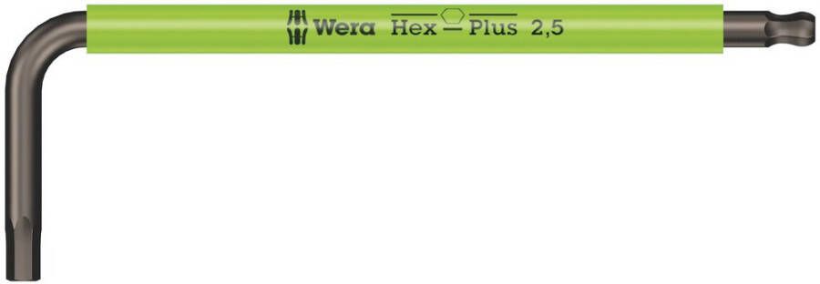 Wera 950 SPKS Stiftsleutel Multicolour metrisch 2.5 x 63 mm 05022671001