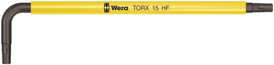 Wera 967 SL TORX HF Multicolour Stiftsleutel met Vasthoudfunctie TX 15 x 90 mm 1 stuk(s) 05024173001