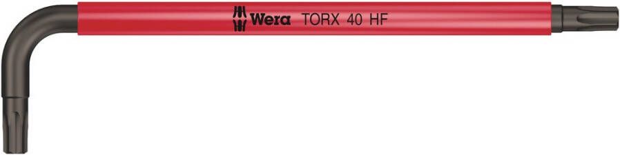 Wera 967 SL TORX HF Multicolour Stiftsleutel met Vasthoudfunctie TX 40 x 132 mm 1 stuk(s) 05024178001