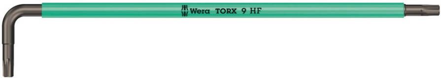 Wera 967 SXL HF TORX Stiftsleutel Multicolour met Vasthoudfunctie lang TX 9 1 stuk(s) 05024472001