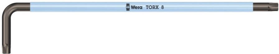 Wera 967 SXL TORX Stiftsleutel Multicolour lang TX 8 1 stuk(s) 05024481001