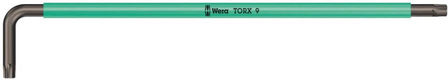 Wera 967 SXL TORX Stiftsleutel Multicolour lang TX 9 1 stuk(s) 05024482001
