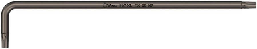 Wera 967 XL HF TORX Stiftsleutel met Vasthoudfunctie lang TX 20 1 stuk(s) 05024455001