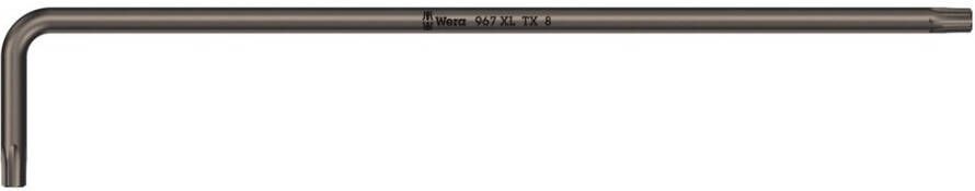 Wera 967 XL TORX Stiftsleutel lang TX 8 1 stuk(s) 05024461001