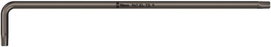 Wera 967 XL TORX Stiftsleutel lang TX 9 1 stuk(s) 05024462001