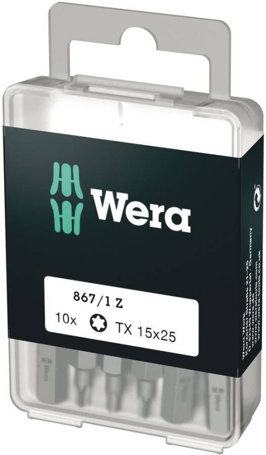 Wera BIT 867 1 Z TX-15 10ST. 072407
