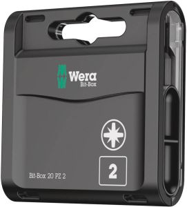 Wera Bit-Box 20 PZ 2 20-delig 1 stuk(s) 05057760001