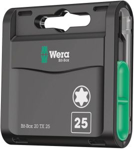 Wera Bit-Box 20 TX 25 20-delig 1 stuk(s)