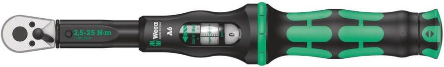 Wera CLICK-TORQUE A 6 DRAAIMSLEUTEL