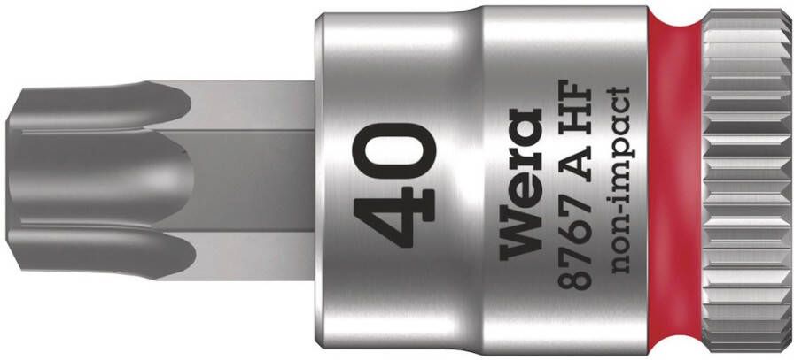 Wera 8767 A HF TORX Zyklop Bit dop-combinatie met 1 4" Aandrijving met Vasthoudfunctie TX 40 x 28 mm 1 stuk(s) 05003371001