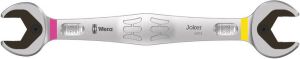 Wera Dubbele steeksleutel | 20 x 22 mm lengte 261 mm | mat verchroomd | 1 stuk 05020260001
