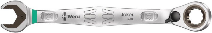 Wera Joker Switch Steek- en ringratelsleutel omschakelpal 13 x 179 mm 1 stuk(s) 05020068001
