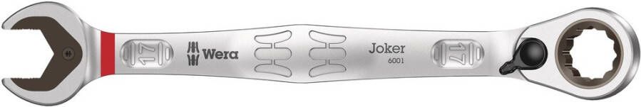 Wera Joker Switch Steek- en ringratelsleutel omschakelpal 17 x 225 mm 1 stuk(s) 05020072001