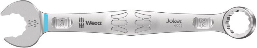 Wera Ring-steeksleutel | SW 24 mm lengte 280 mm | model A | gelegeerd gereedschapsstaal | 1 stuk 05020503001