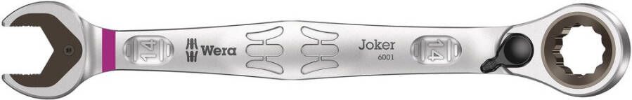 Wera Joker Switch Steek- en ringratelsleutel omschakelpal 14 x 187 mm 1 stuk(s) 05020069001