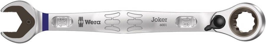 Wera Joker Switch Steek- en ringratelsleutel omschakelpal 16 x 213 mm 1 stuk(s) 05020071001