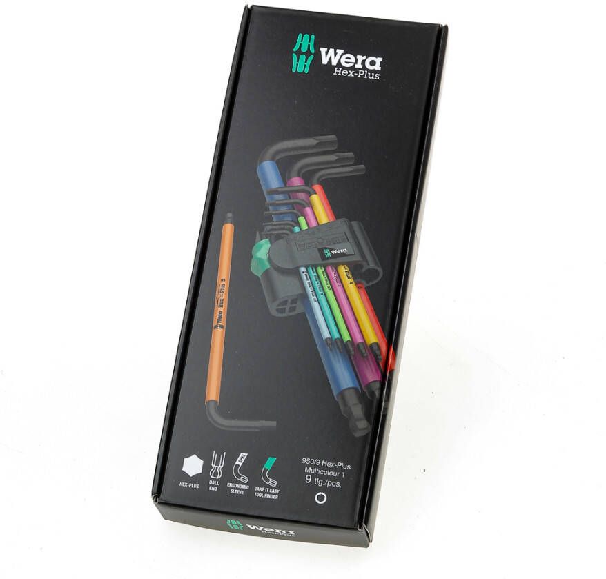 Wera Stiftsleutelset multicolour hex-plus 950 9