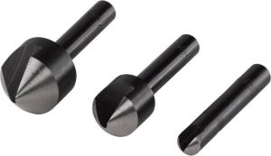 Wolfcraft VERZINKBOORSET 3-DLG HOUT 2504