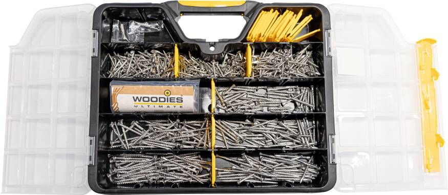 Woodies Ultimate assortimentskoffer rvs 61999007