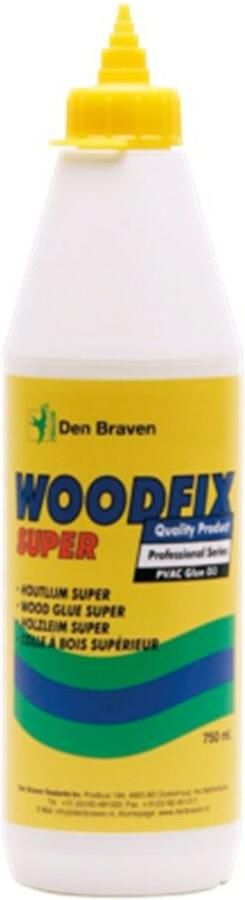 Den Braven Zwaluw Woodfix D3 | 5 kg | Transparant 10853600