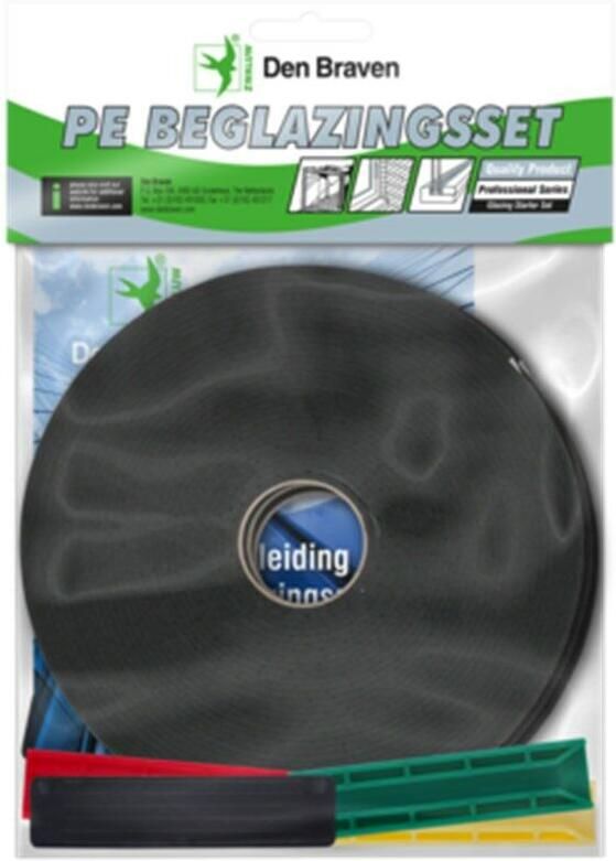 Zwaluw PE BEGLAZINGSSET 211501