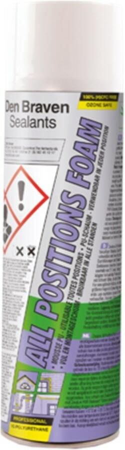 Den Braven Alle Standen 360° Pu-Bouwschuim B3 500Ml 11150100