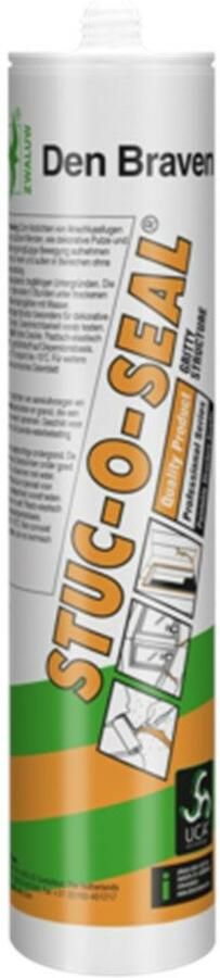 Den Braven Zwaluw Stuc-O-Seal 310Ml Wit 10114401