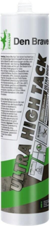 DEN BRAVEN Zwaluw Ultra High Tack 290 ml Wit | Mtools