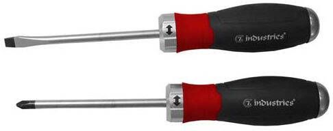 7Industries Ratelschroevendraaierset 2 delig SL en PH | Mtools