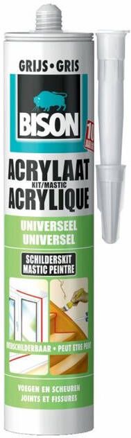 BISON Acrylaatkit Zwart 310ml | Mtools