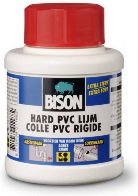 BISON Hard Pvc Lijm 250ml | Mtools