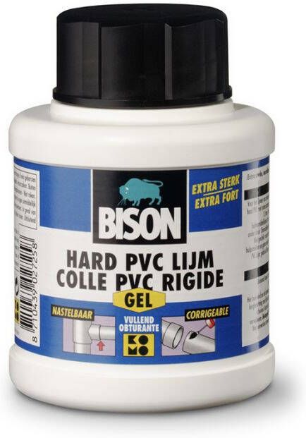 BISON Hard Pvc Lijm Gel 250ml | Mtools