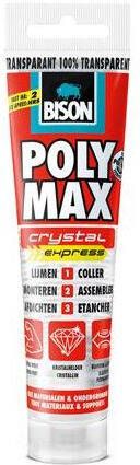 Bison Poly Max Crystal Express Tub 115G*6 Nlfr 6300417