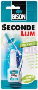 Bison Secondelijm Met Kwast Crd 5G*12 Nl 1490276