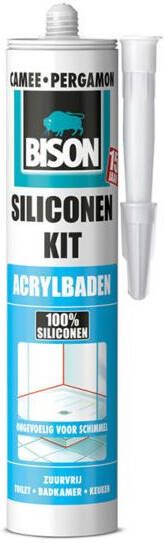 Bison Siliconenkit Acrylbaden Camee Crt 300Ml*12 Nlfr 1491416 - Foto 2