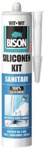 Bison Siliconenkit Sanitair Transparant Crt 300Ml*12 Nl 1491320