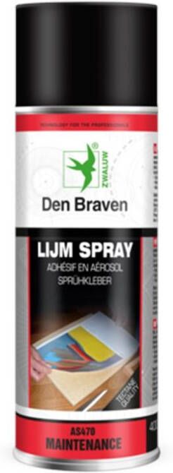 DEN BRAVEN Zwaluw Lijmspray 400ml 12009736 | Mtools
