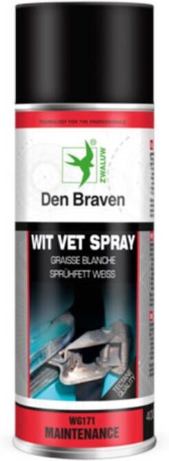 DEN BRAVEN Zwaluw Witvet spray Vaselinespray 400ml 12009738 | Mtools