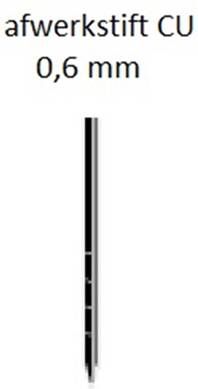 Dutack Stift 0 60 18mm voor Pin tacker 18 mm doos 10 duizend 5116006