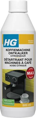 HG Ontkalker Voor Espresso- & Padkoffiezetapparaten Op Basis Van Citroenzuur | Mtools