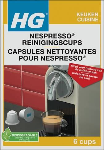 HG Nespresso Reinigingscups 11182611