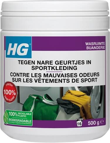 HG Tegen Nare Geurtjes in Sportkleding Wasmiddeltoevoeging 11182533