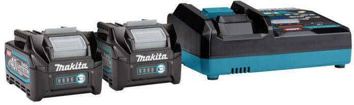 Makita 191J81-6 Startset XGT DC40RA 2xBL4025 | Mtools