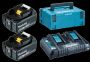 Makita Accessoires 18V Li-Ion accu Starterset LXT DC18RD + 2x BL1860B in Mbox 198077-8 - Thumbnail 2