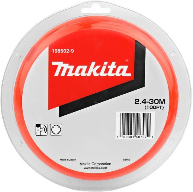 Makita 198502-9 Maaidraad 2 4mm x 30m &apos;Fluister&apos; | Mtools