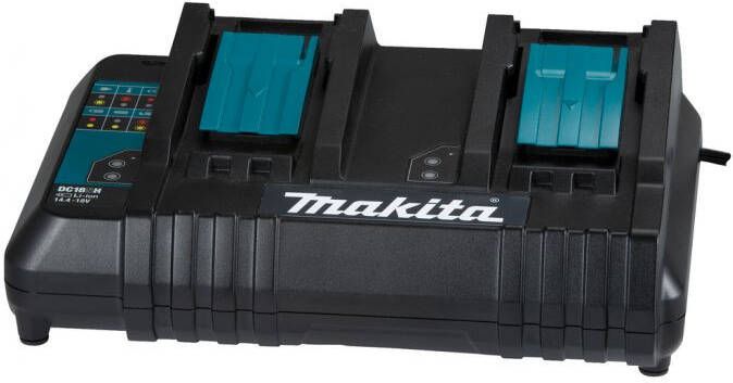Makita DC18SH oplader voor gelijktijdig 2 accu&apos;s opladen Duolader DC18SH
