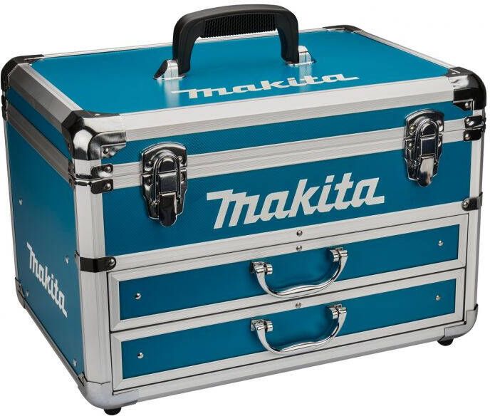 Makita 823340-7 Koffer aluminium blauw | Mtools